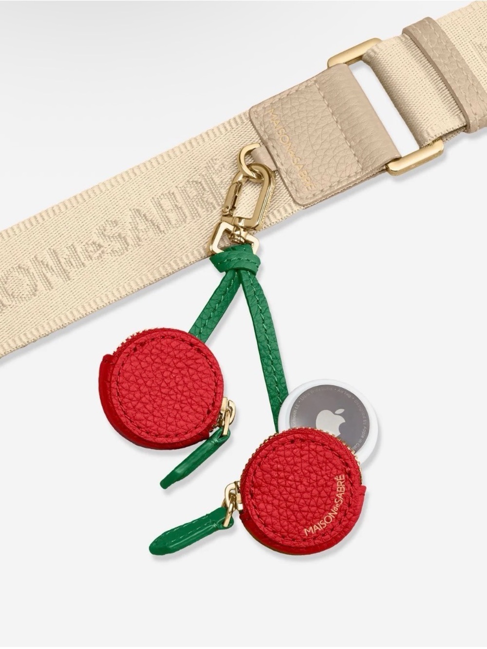 Maison de Sabre SABREMOJI Cherry Airtag Fruit Charm - Picture 2 of 7